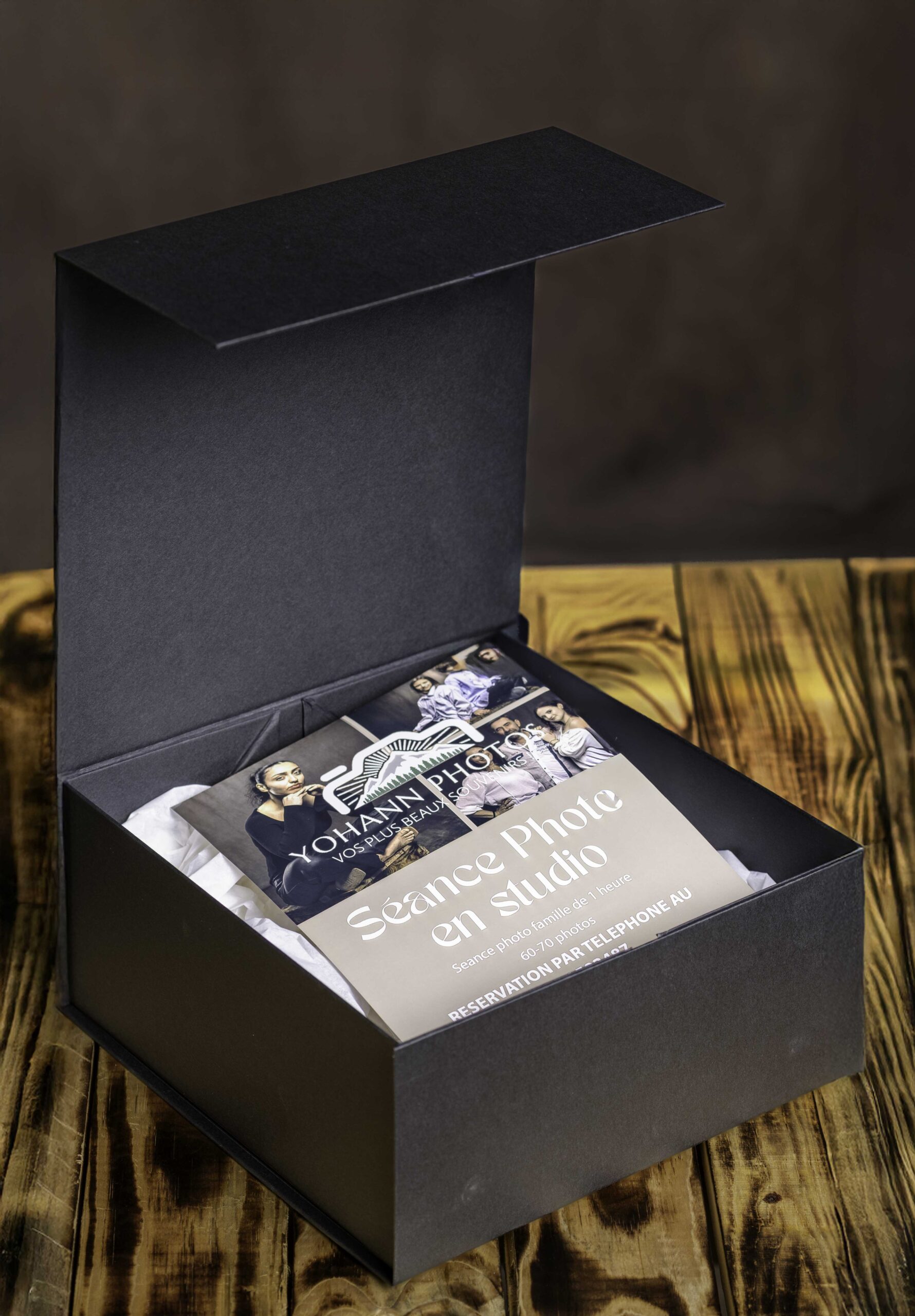 Coffret cadeau séance photo